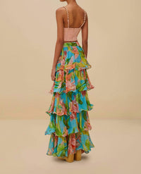 Farm Rio - Bloom Maxi Skirt
