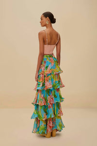 Farm Rio - Bloom Maxi Skirt