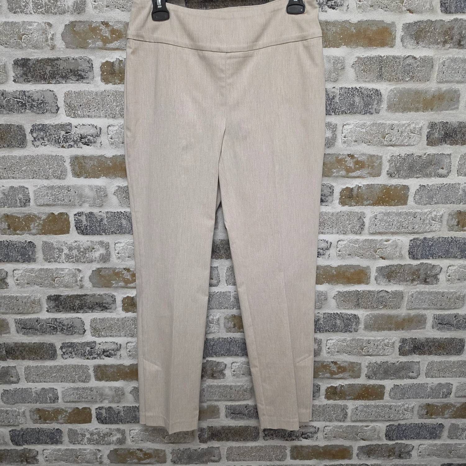 Up! - Linen Effect Techno Ankle Pants