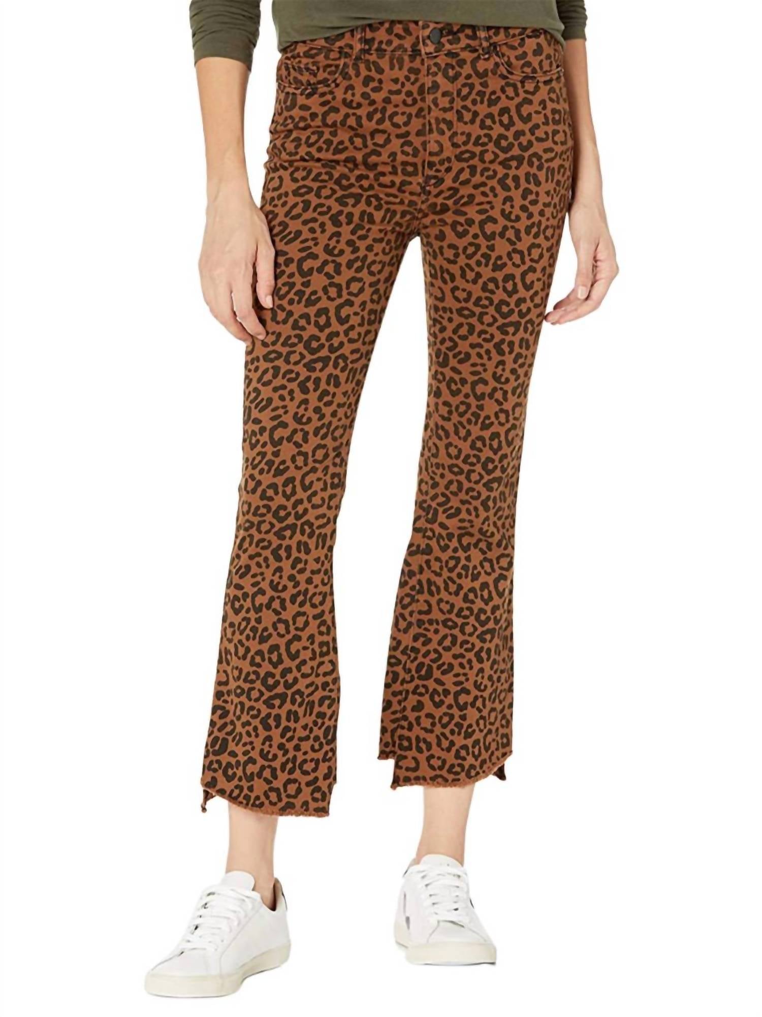 BRIDGET CROP HIGH-RISE BOOTCUT JEANS