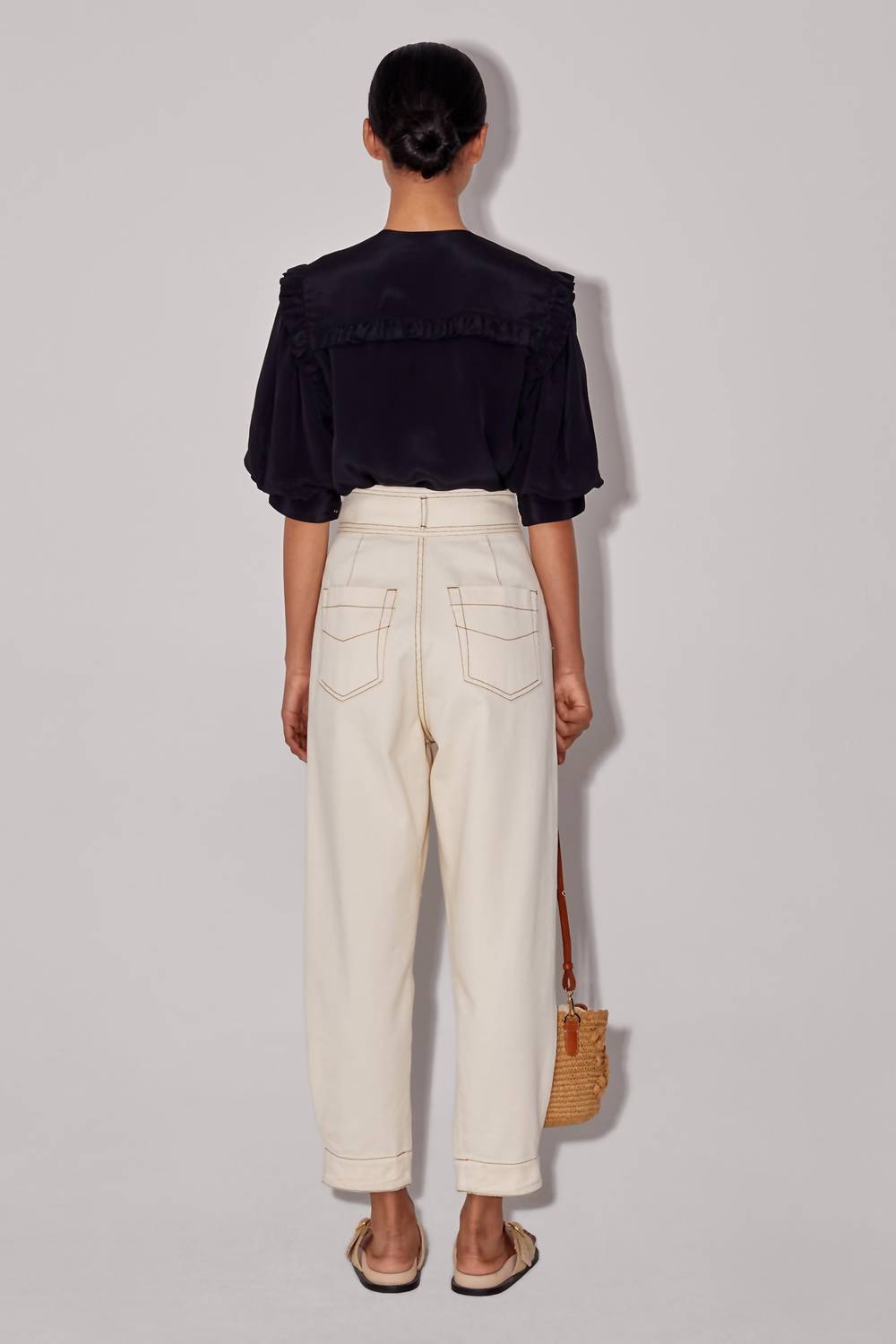 Magali Pascal - Adrienne Jeans With Button Closure
