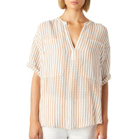 AMO Women's Antoinette Shirt in sepia natural - women's blouse