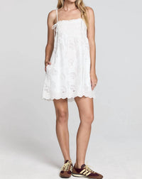 Saltwater Luxe - Mara Eyelet Mini Dress