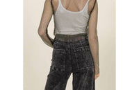Hyfve - Fishnet Rhinestone Cover-up Top