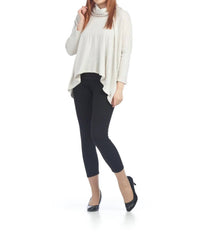 Papillon - Cowl Neck Brushed Jersey Top