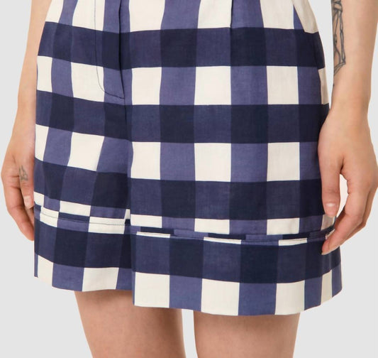Tara Jarmon - Shelby Gingham Shorts