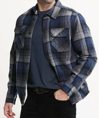 Jachs New York - Sherpa Lined Flannel Shirt Jacket