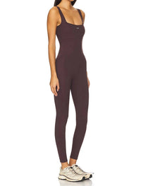 437 - The Curve Onesie - brown - clothing - leggings