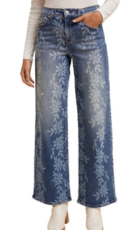 Anniewear - Daisy Print Jeans
