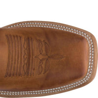 Justin Boots Men's Cowhide Leather Western Boots - Extra Wide in tobacco black - men's boots - view 4
