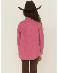 Wrangler - Girls Corduroy Shirt Jacket
