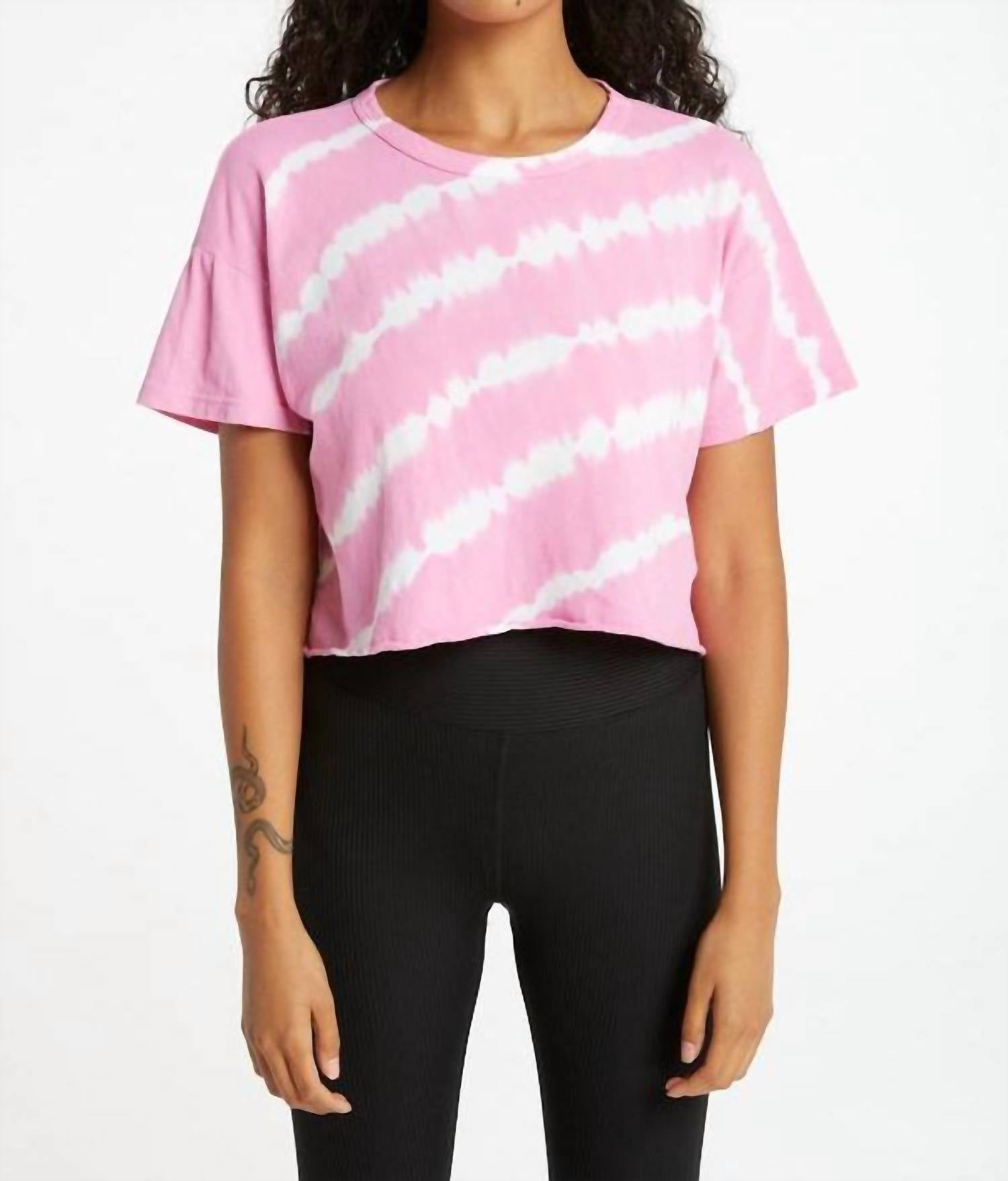 Year Of Ours - Cropped Tie Dye Tee