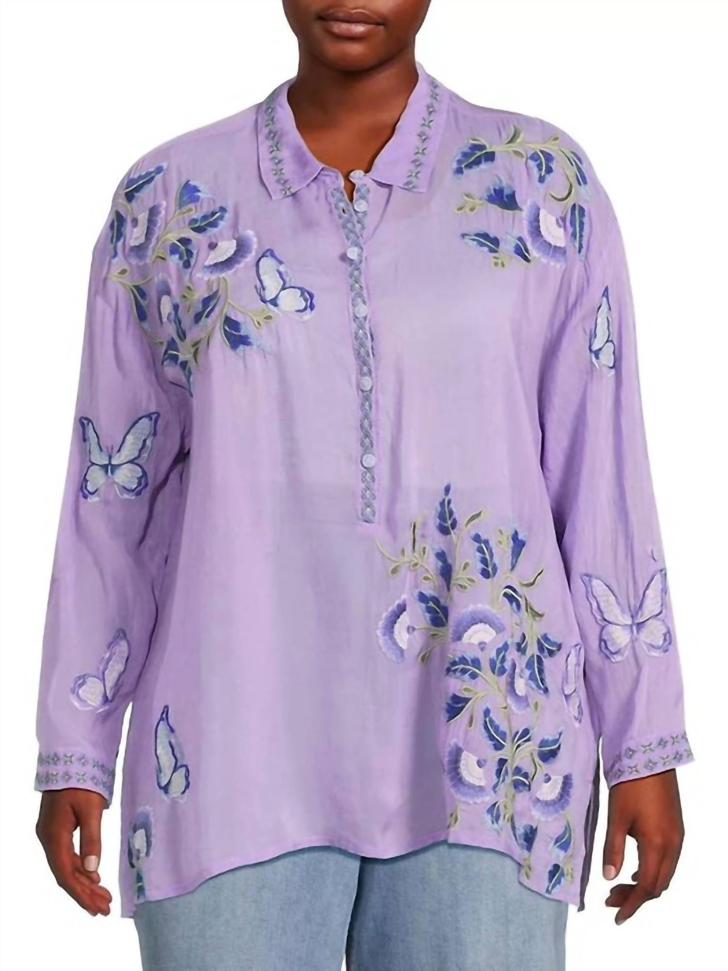 Johnny Was - Audrey Slim Tunic -Plus