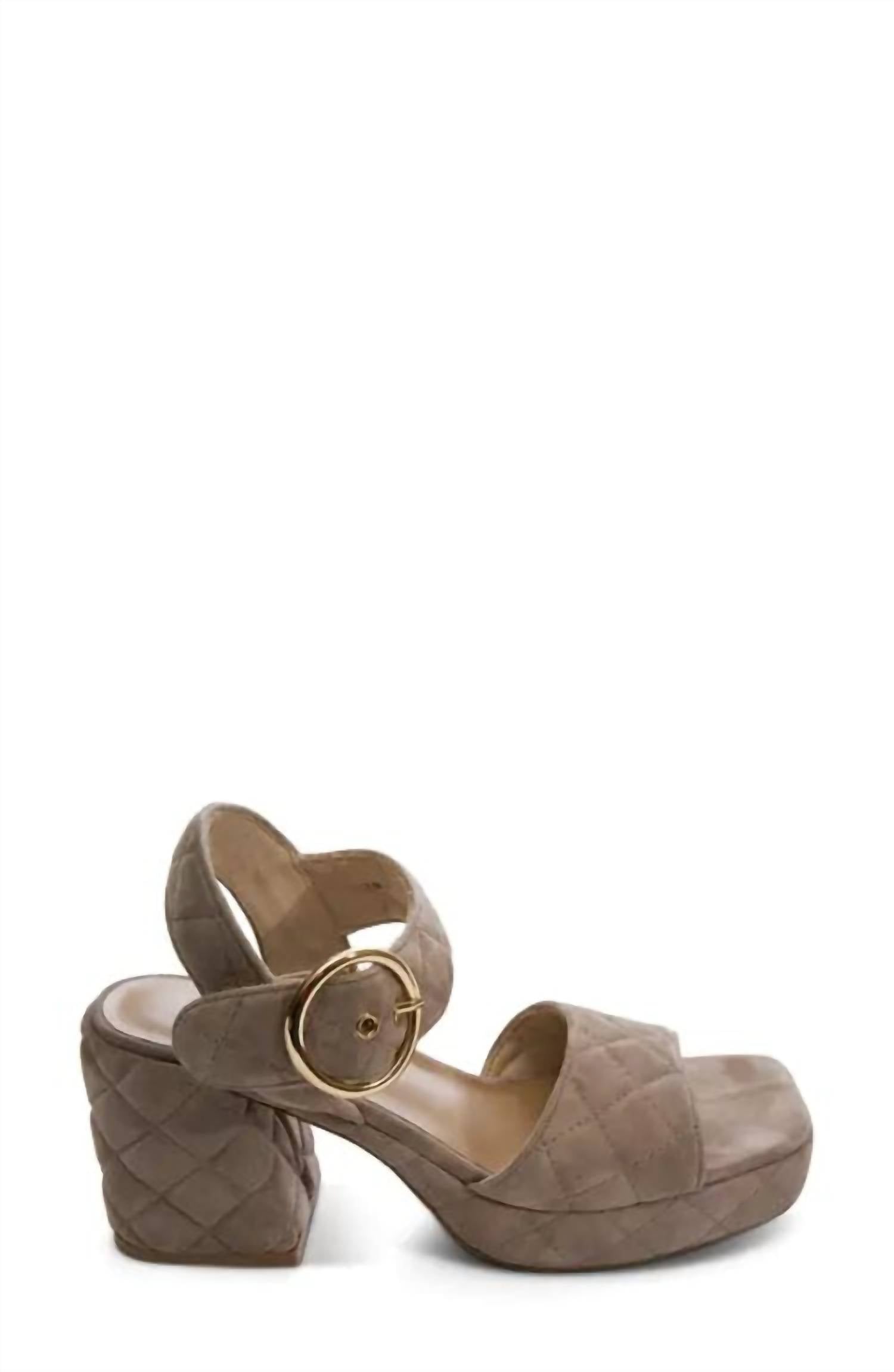 Vaneli - Women's Moppet Quilted Platform Heels