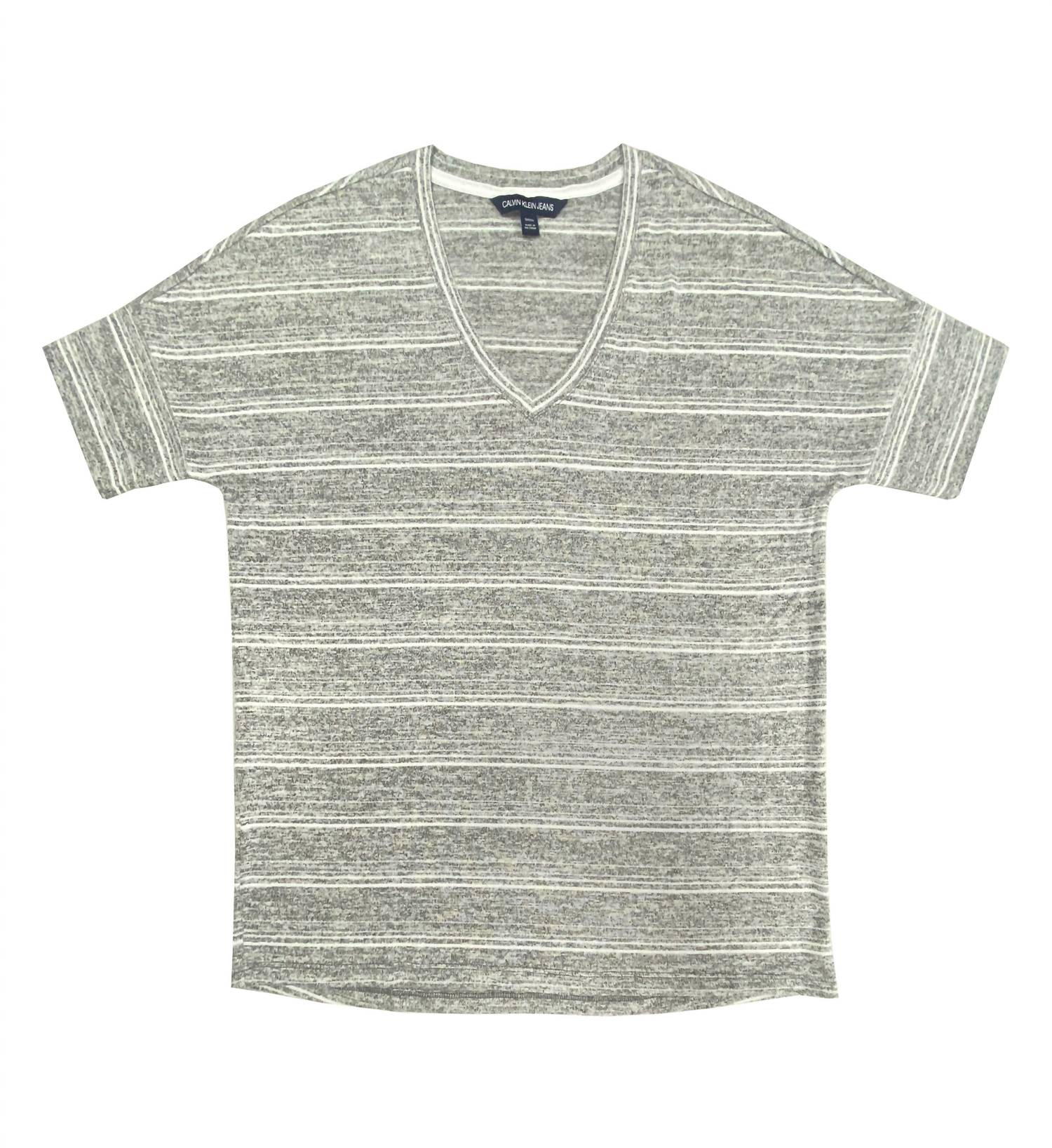 Calvin Klein - Women's V Neck Knit Top
