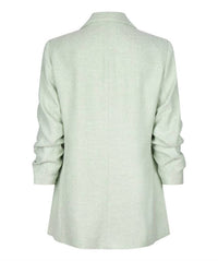 ESQUALO Pietta Linen Look Blazer in pastel green - women's jacket - view 6