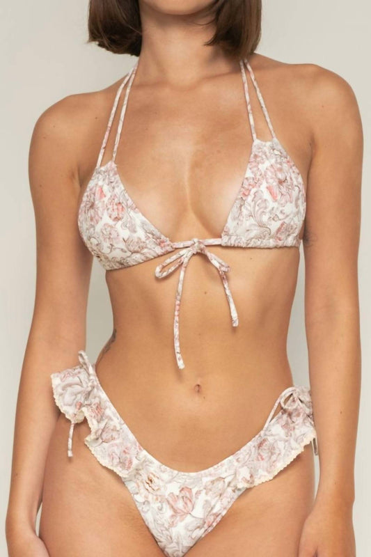 Montce - Uno Ruffle Bows Bikini Bottom