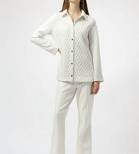 Joseph Ribkoff - QUILTED BASKETWEAVE JACKET