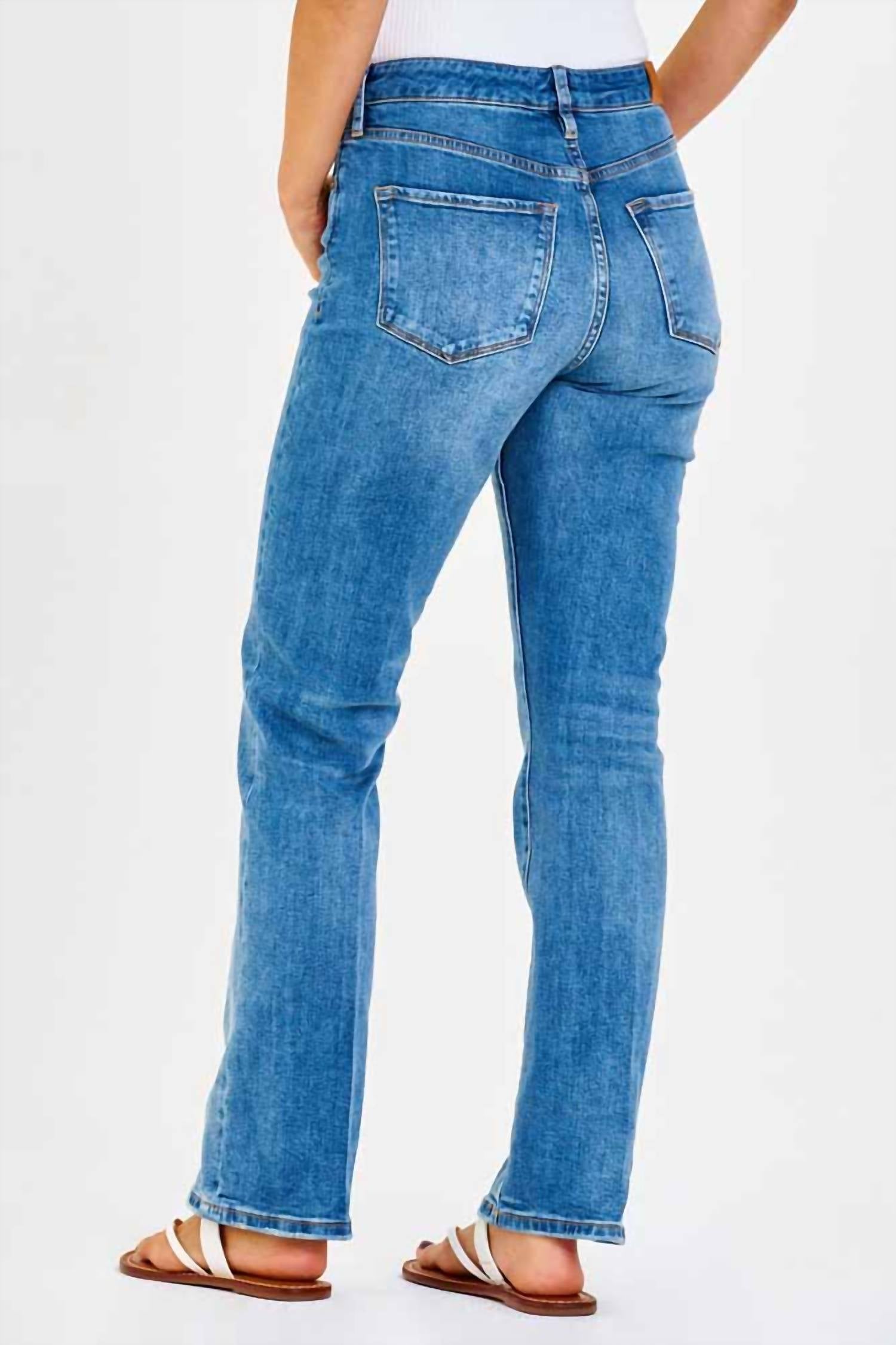 DEAR JOHN DENIM Paris Super High Rise Bootcut Jeans in centerville - women's jeans - alternate view