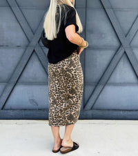 Klesis - Denim Midi Skirt