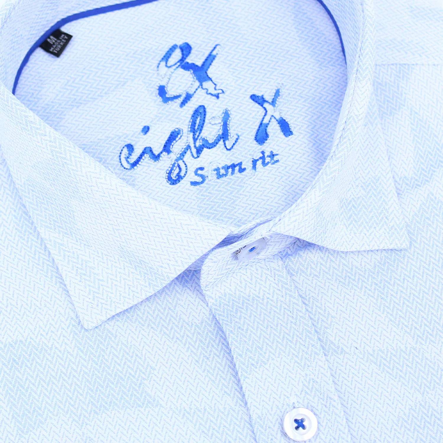 Eight X - Geo-shapes Button Down Jacquard Shirt