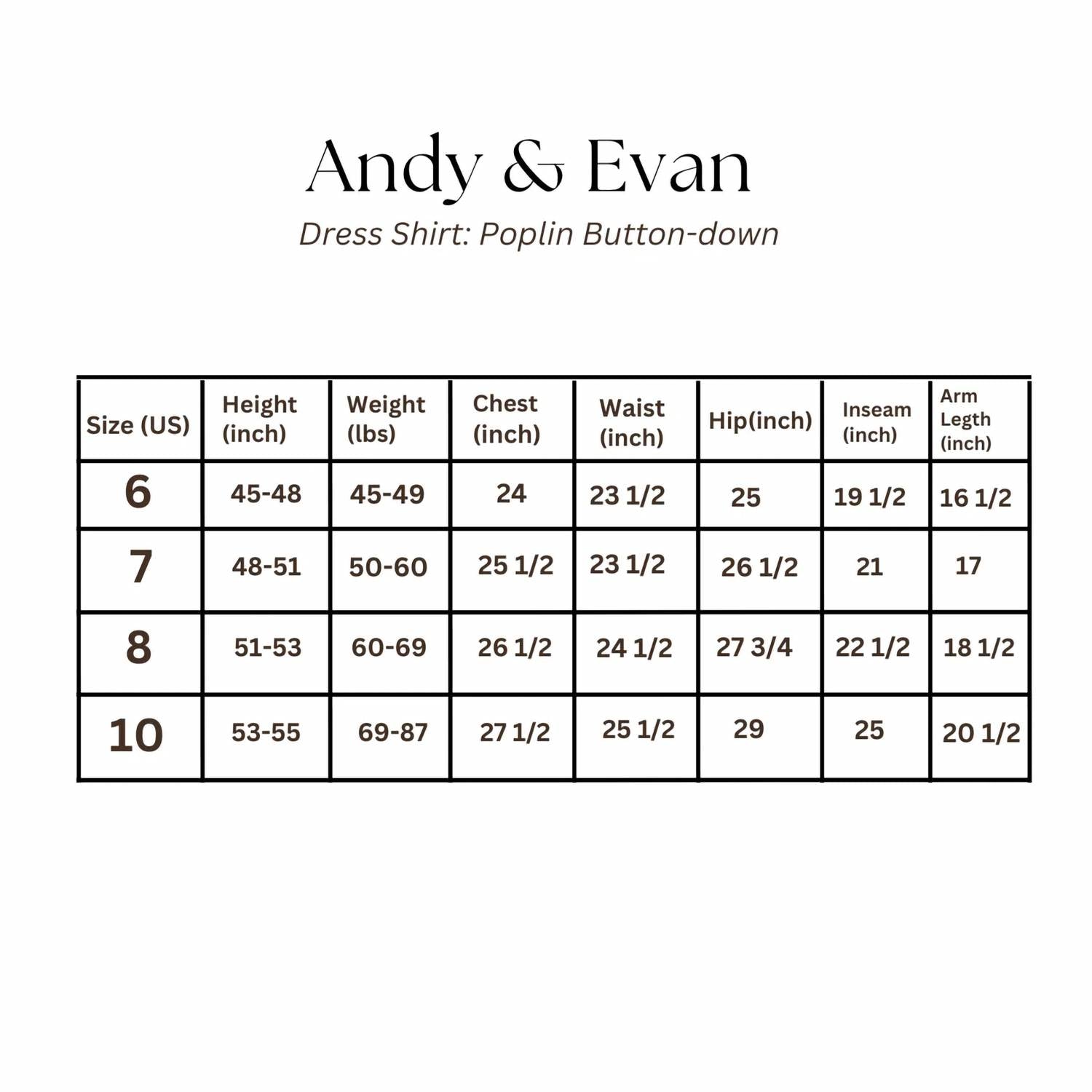 Andy & Evan - Boy's Poplin Button-down Dress Shirt