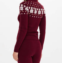 The Upside - Le Ski Blanche Half Zip Top
