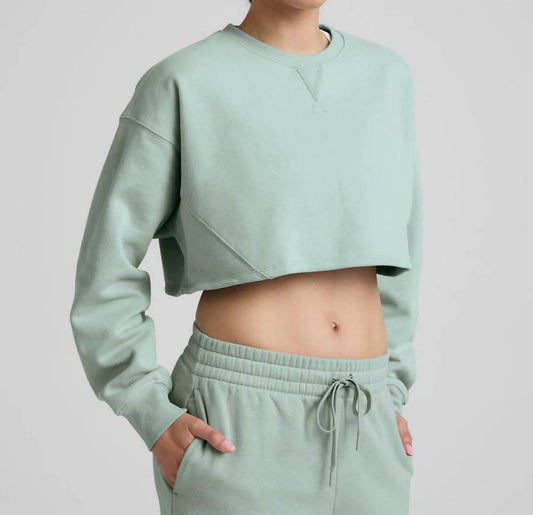 Beyond Yoga - Luxefleece Cropped Sweatshirt