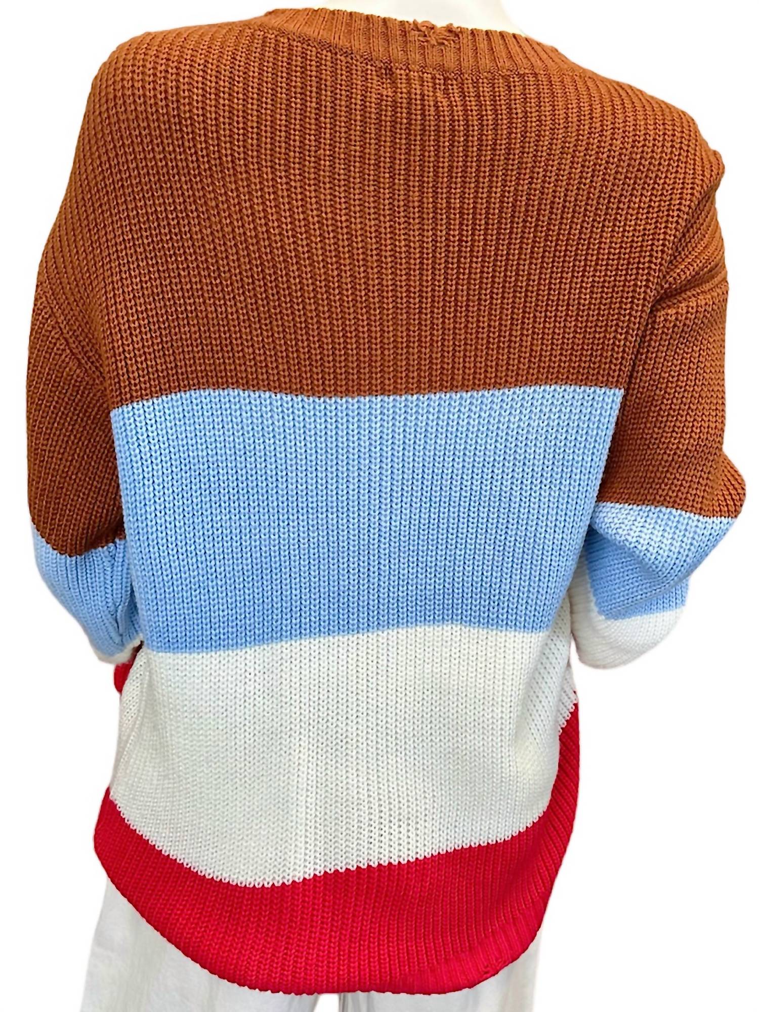 Pol - Women's Distressed Sweater