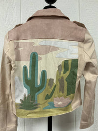 Wonderful & Young - Suede Moto Jacket