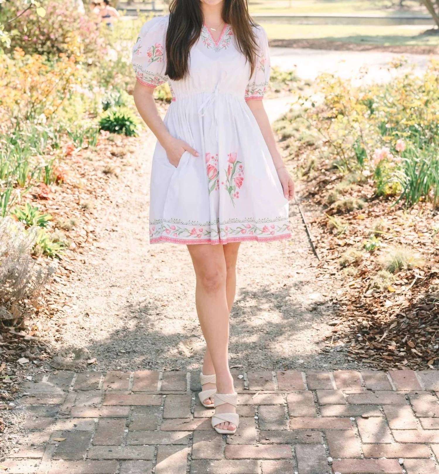 Victoria Dunn - Paisley Mini Dress
