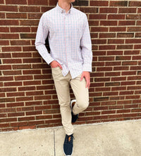 Mizzen + Main - Leeward No Tuck Long Sleeve Dress Shirt