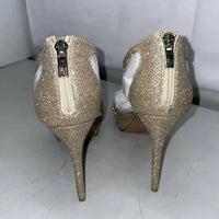 PELLE MODA Women's Oneda Platform Heel Sandals in platinum gold metallic - women's sandal - view 4