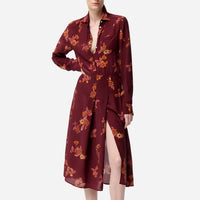 Vanessabruno - Fresh Silk-blend Shirt Dress