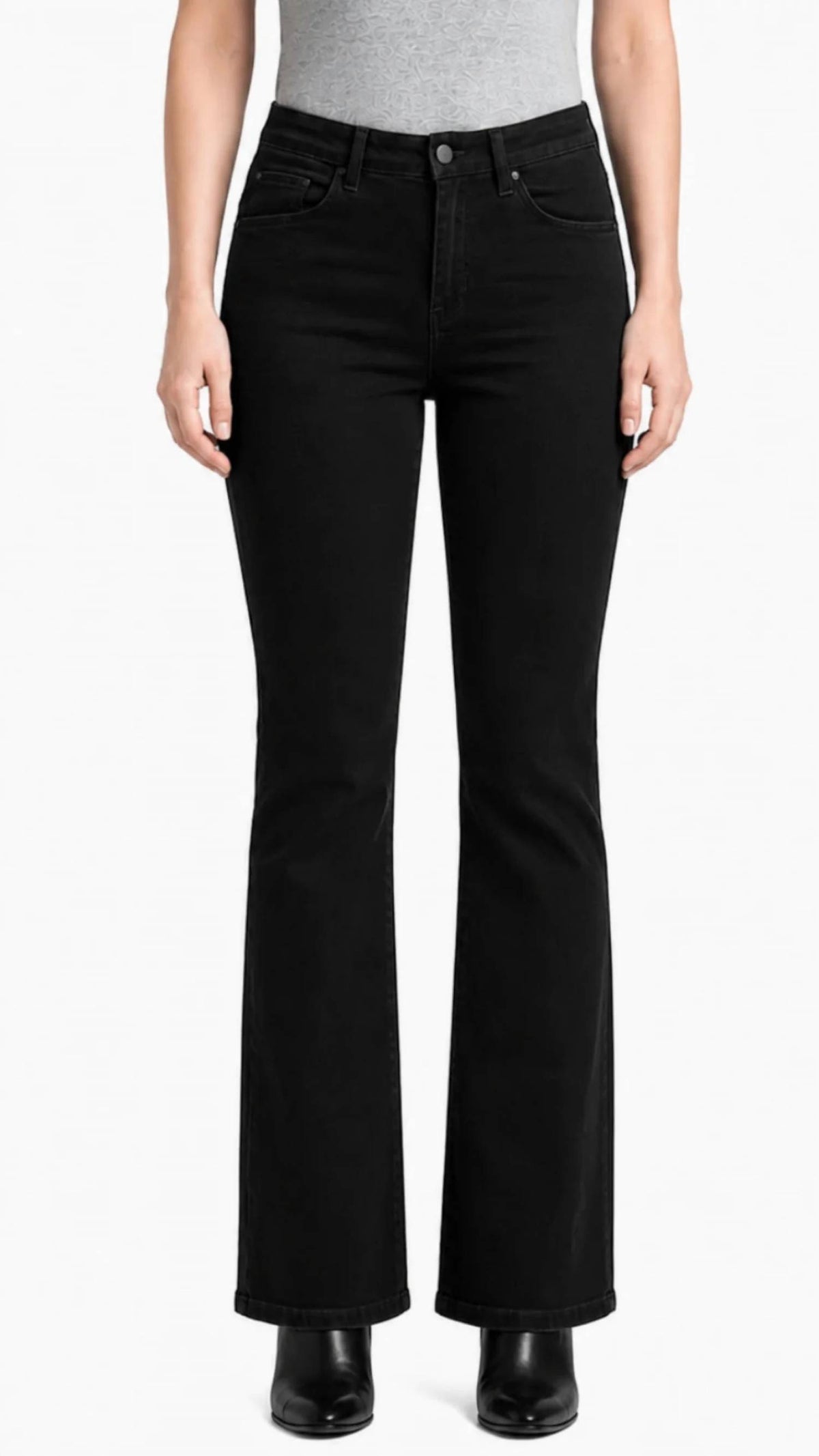 1822 Denim - Mid Rise Petite Better Butter Slim Boot Jeans