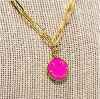 Mary Kathryn Designs - Women's Smiley Face Necklace