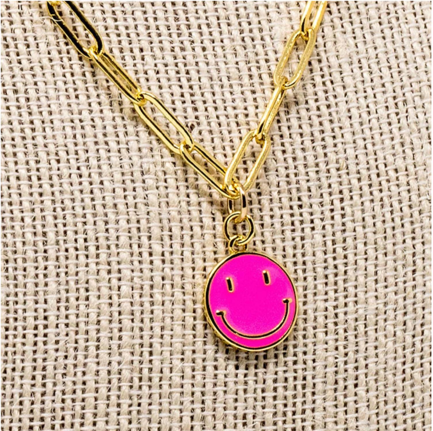Mary Kathryn Designs - Women's Smiley Face Necklace