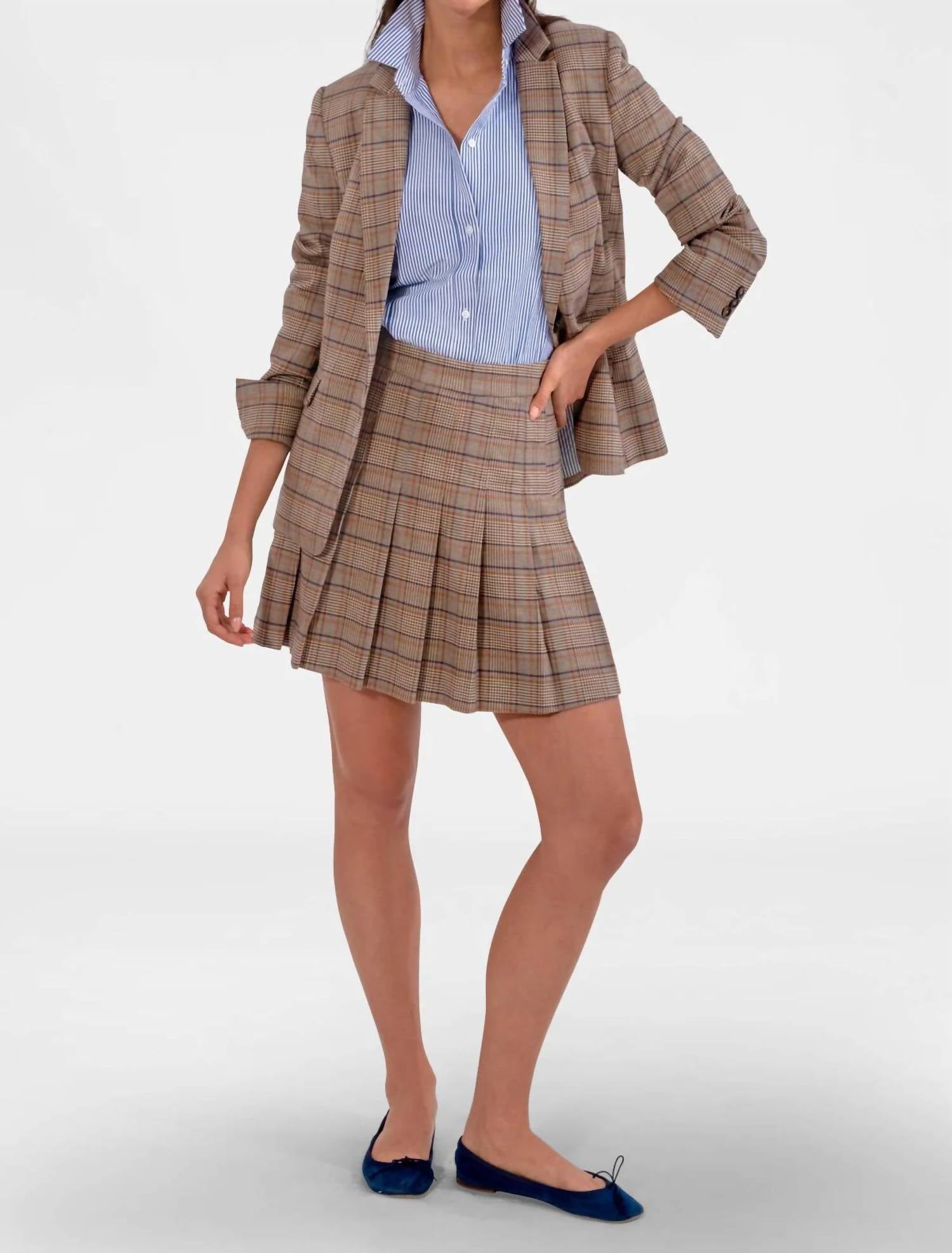Gretchen Scott - Preppy Plaid Skirt