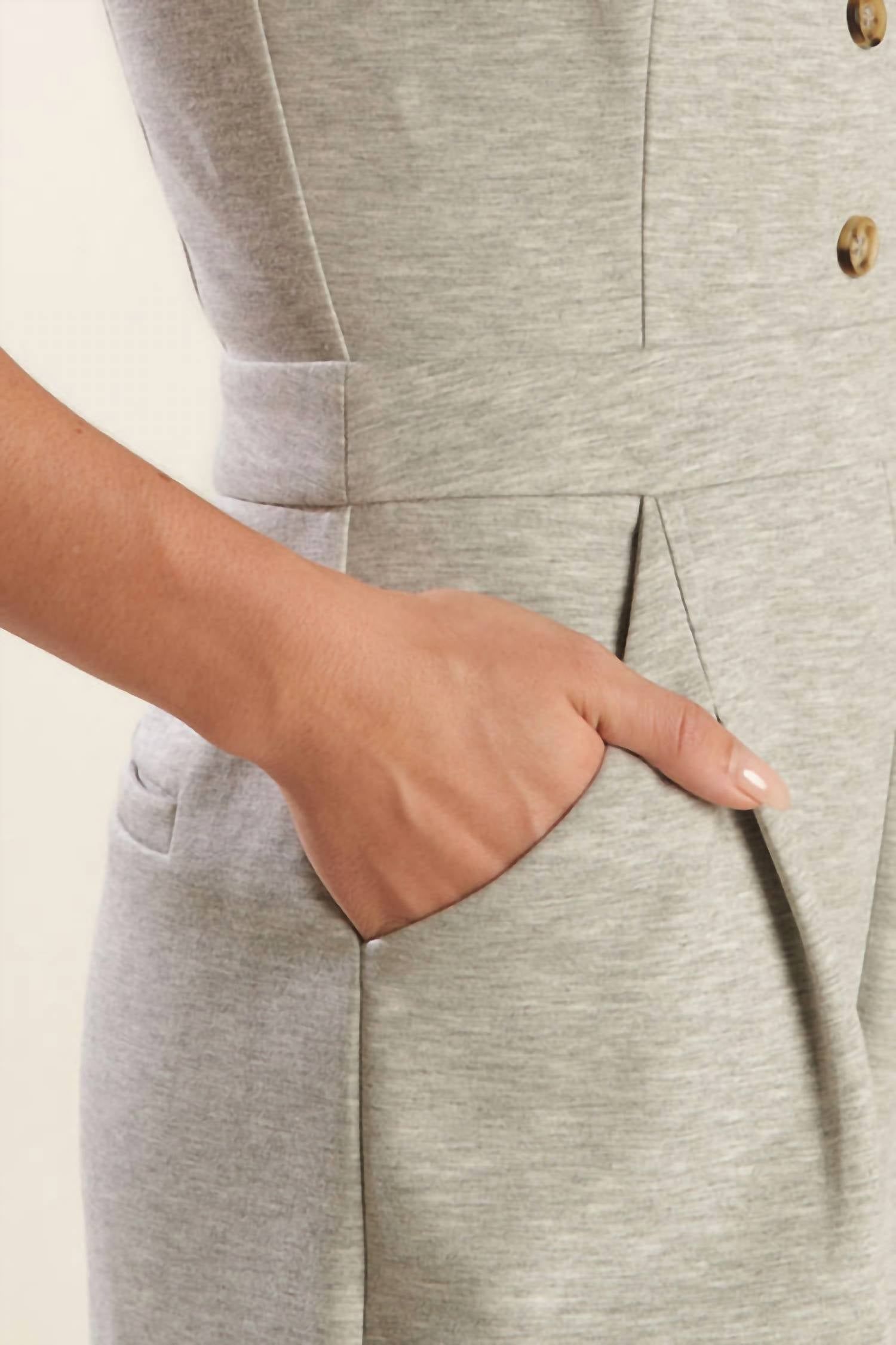 Flying Tomato - Time to Shop Knit Jumpsuit