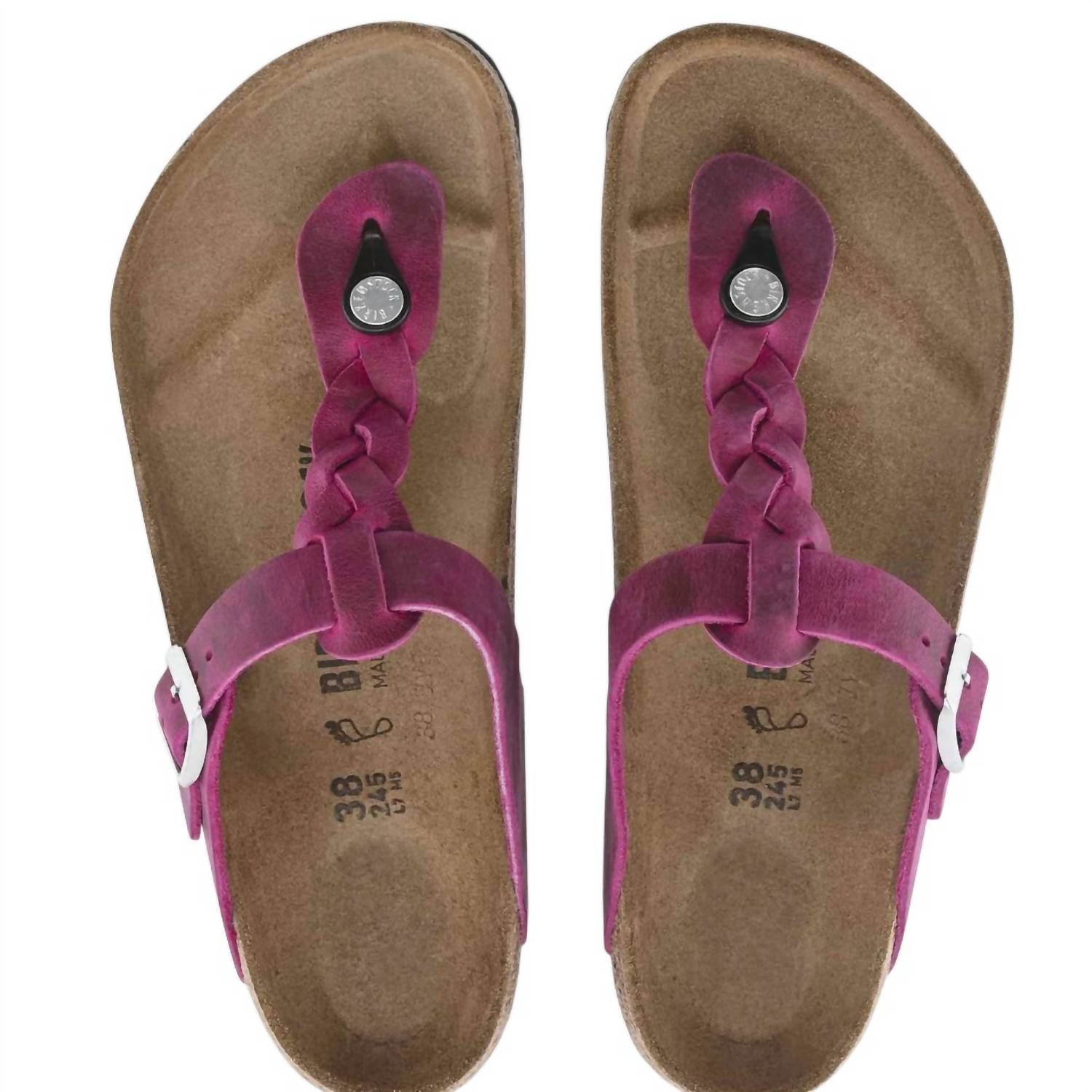 Birkenstock - Women's Gizeh Braided Festival Oiled Leather Sandals