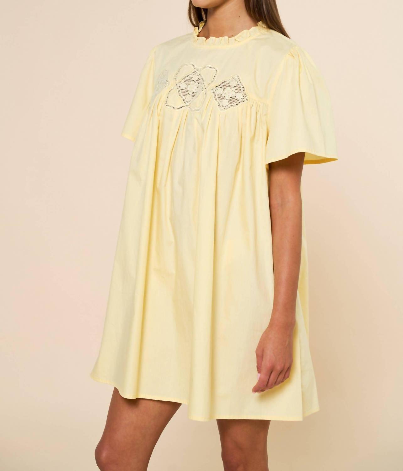 Lalavon - Babydoll Mini Dress
