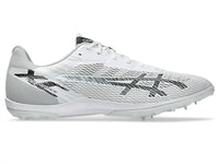 ASICS Men's Resurgence Cx Spike Shoe in white gunmetal - men's shoe