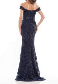 Colors Dress - Off The Shoulder Embroidered Gown