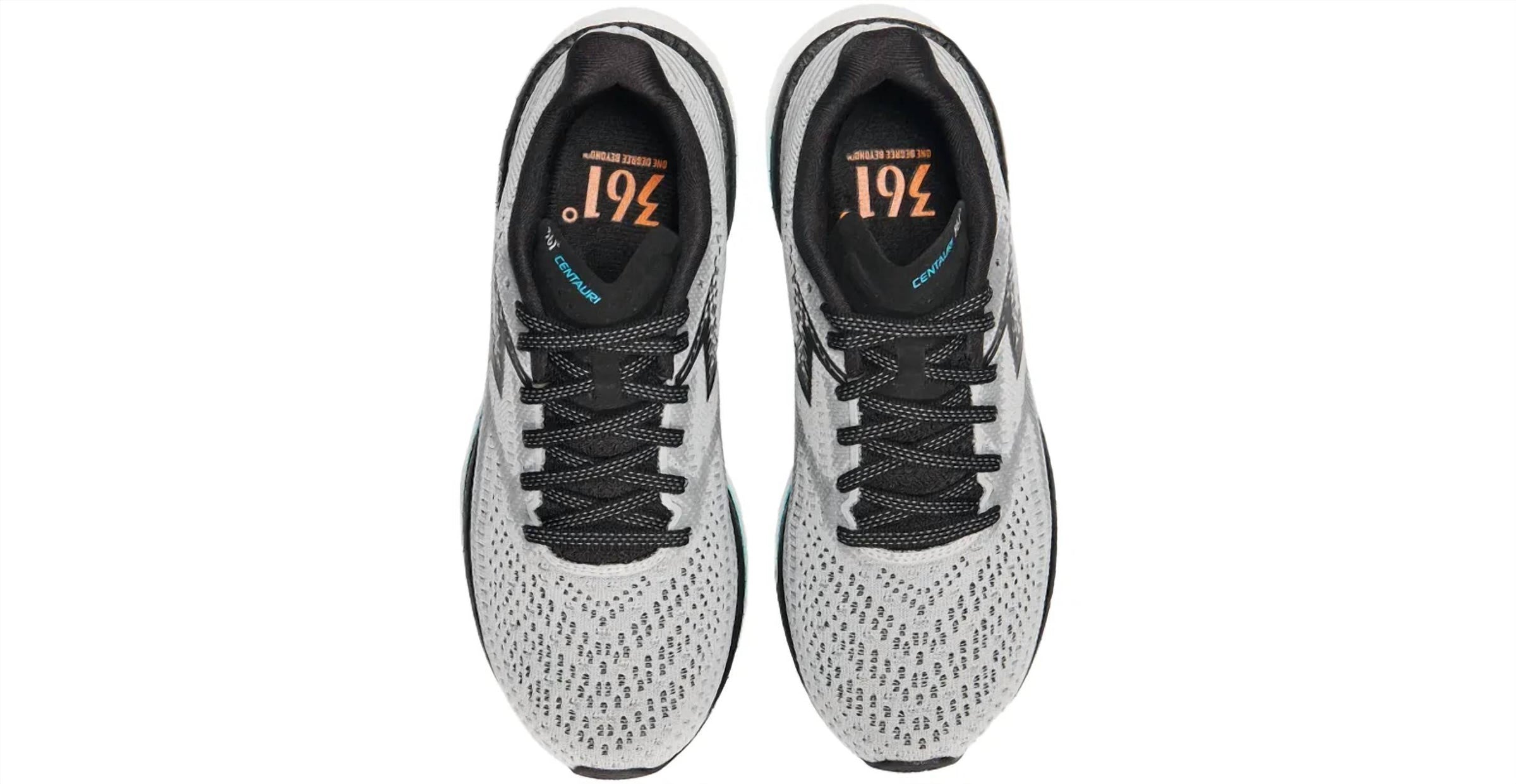 361 Degrees Women's Centauri Running Shoes in oyster mushroom black - women's shoe - alternate view