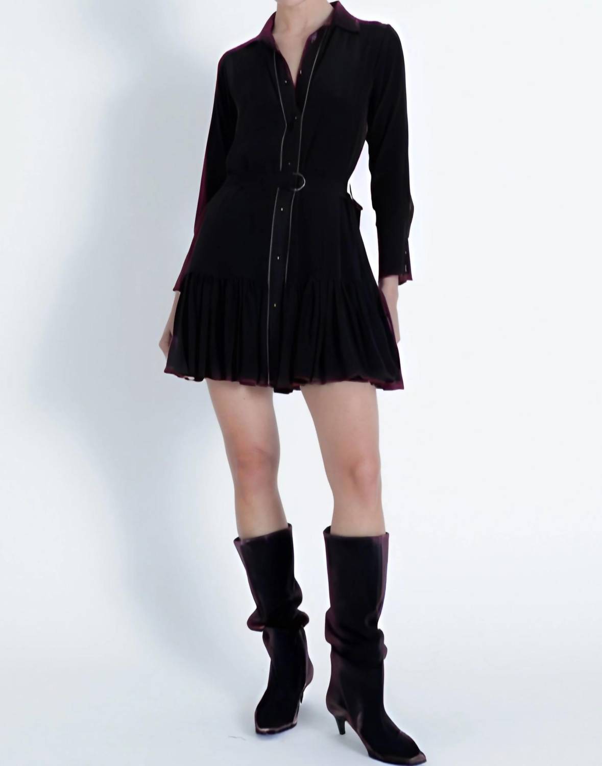 Alexis Chain Mini Dress XS / Black