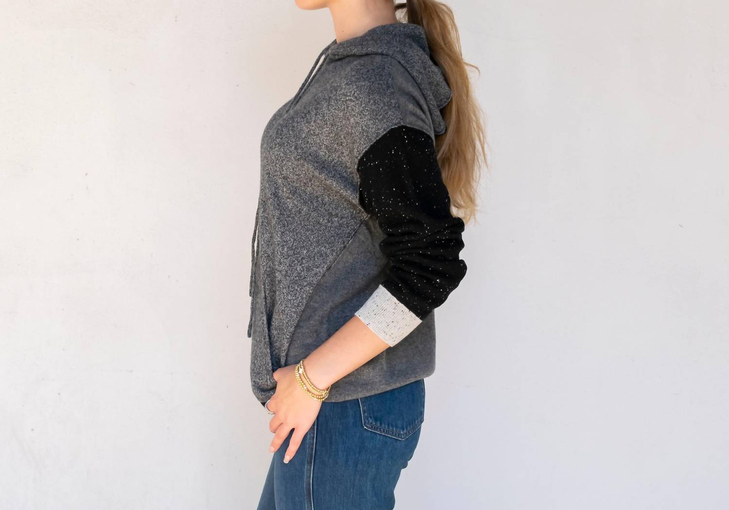 Collaboration - Paisley Hoodie Sweater