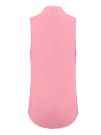 Iris Setlakwe - Matte Jersey Sleeveless Pleated V Neck Top