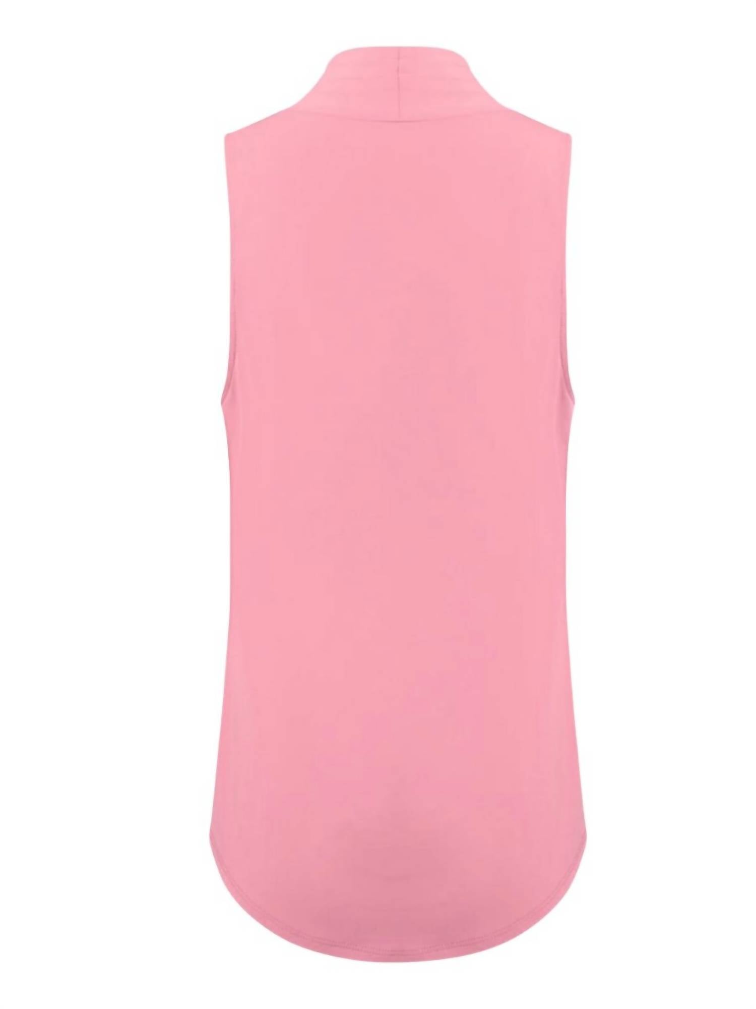 Iris Setlakwe - Matte Jersey Sleeveless Pleated V Neck Top