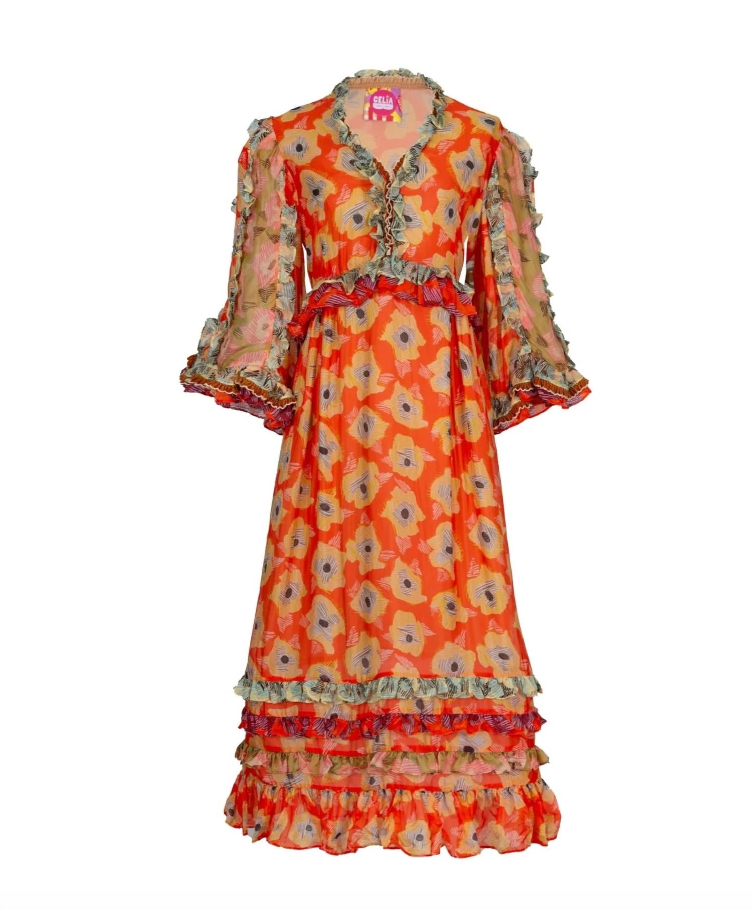 CELiA B Aura Midi Dress in multi - women's dress - view 6