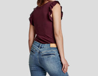 Another Love - Danica Ruffle Trim Top